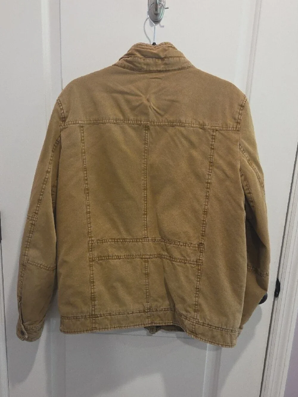 Levi's Men's Tan Field Jacket with Utility Pockets
